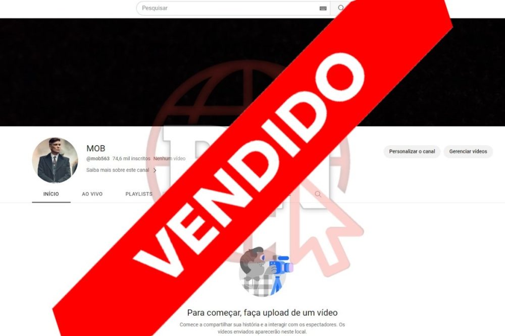 CANAL DO YOUTUBE DE 74K DESMONETIZADO - VARIAÇÃO