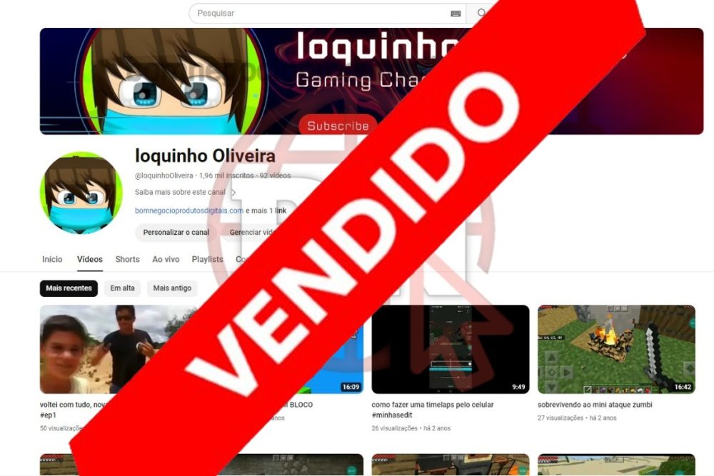 CABAL DO YOUTUBE DE 1K NAO MONETIZADO - GAMES